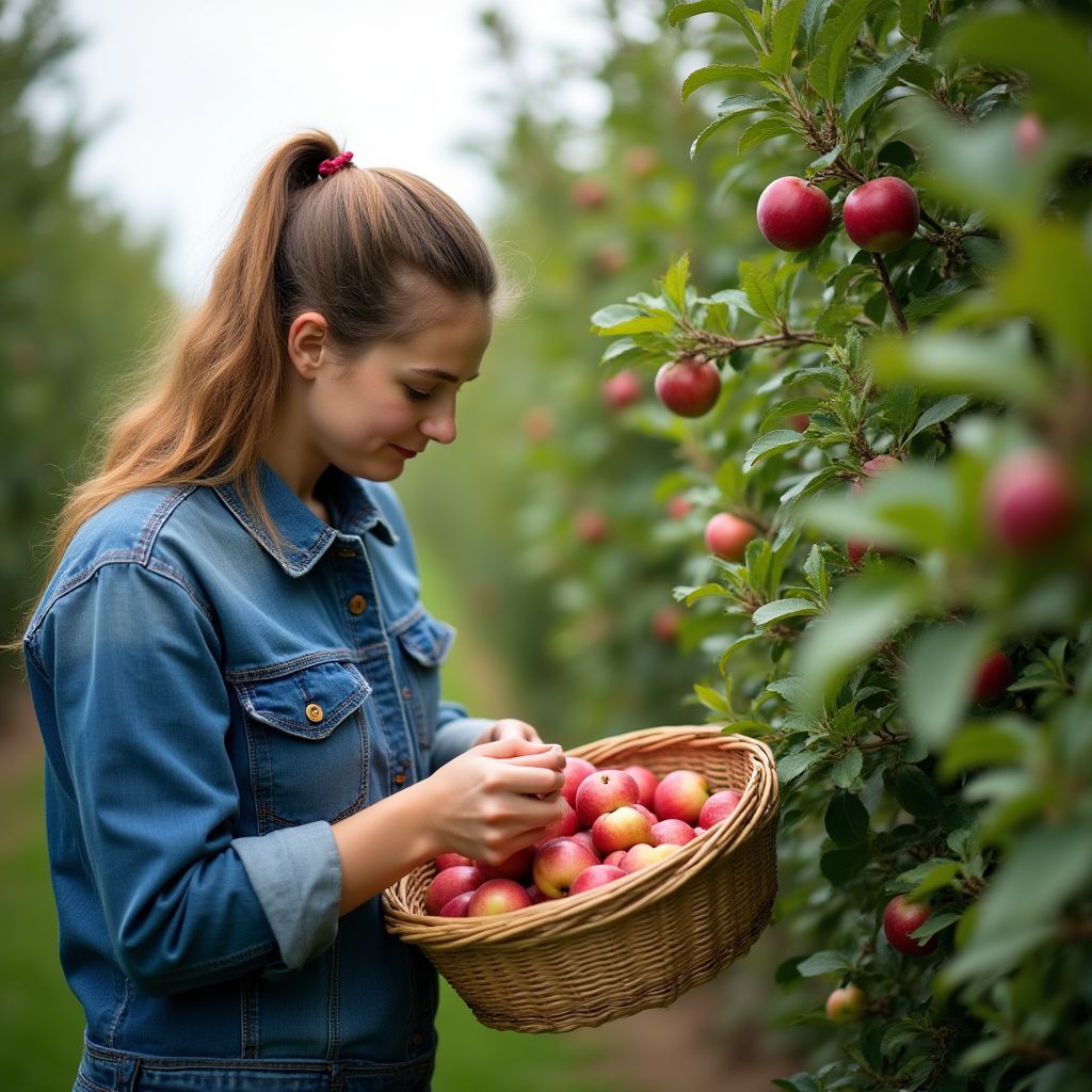 Recuperación de variedad tradicional de manzanas